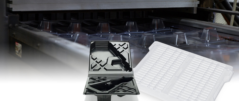 Thermoforming Machine with Product Examples