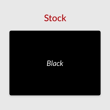 Stock Color Options