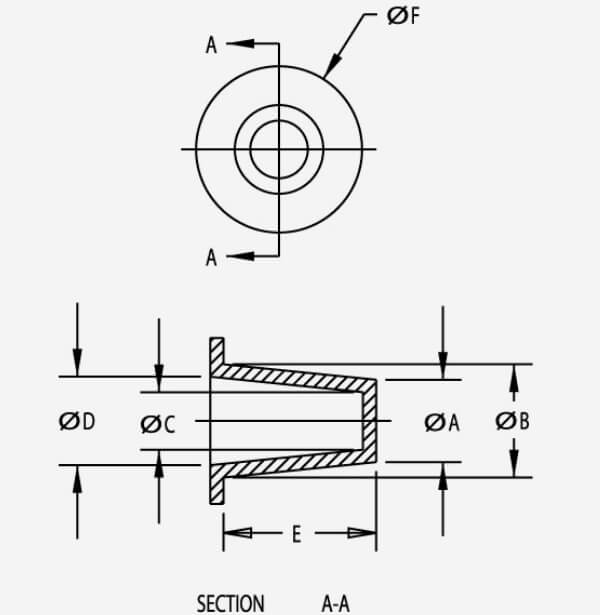 Tapered Plugs Diagram